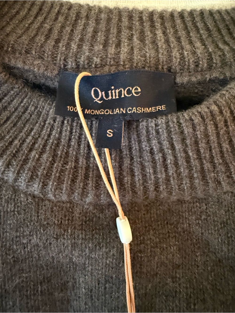 NWT Quince Mongolian Cashmere Crewneck Sweater, size small - Picture 7 of 11